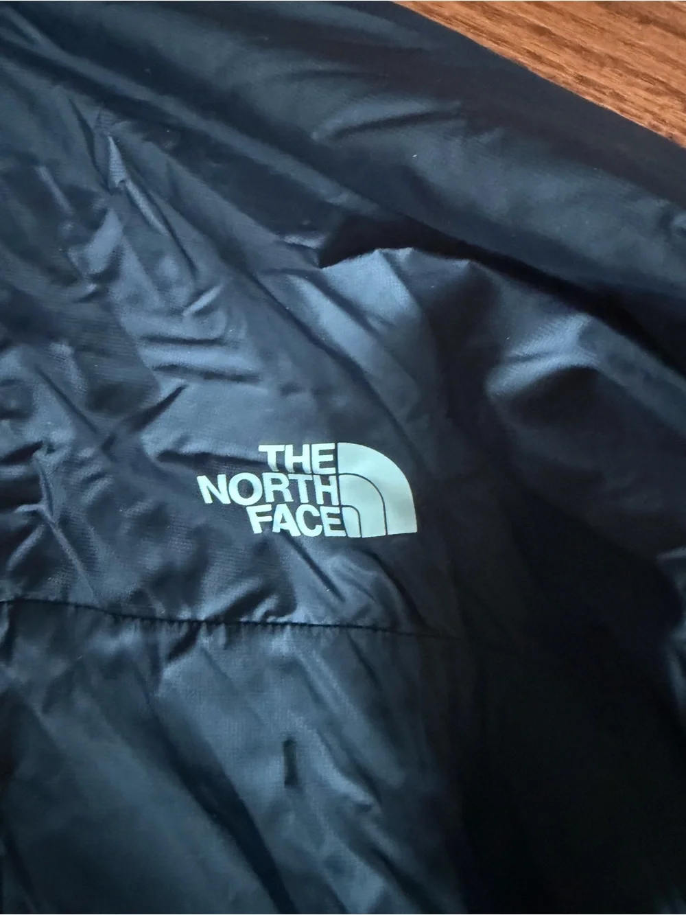 The North Face Men's Black Hooded Puffer Jacket Summit Series Size M